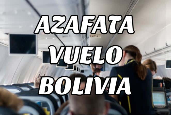 azafata vuelo bolivia