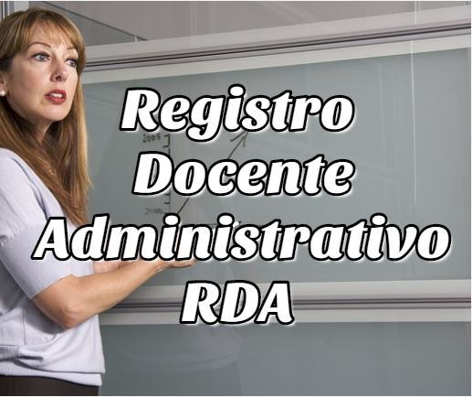tramitar el Registro Docente Administrativo o RDA